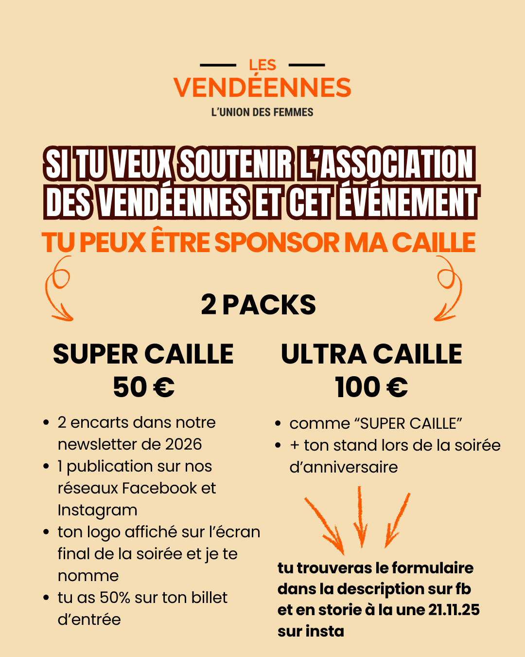 sponsor les vendéennes